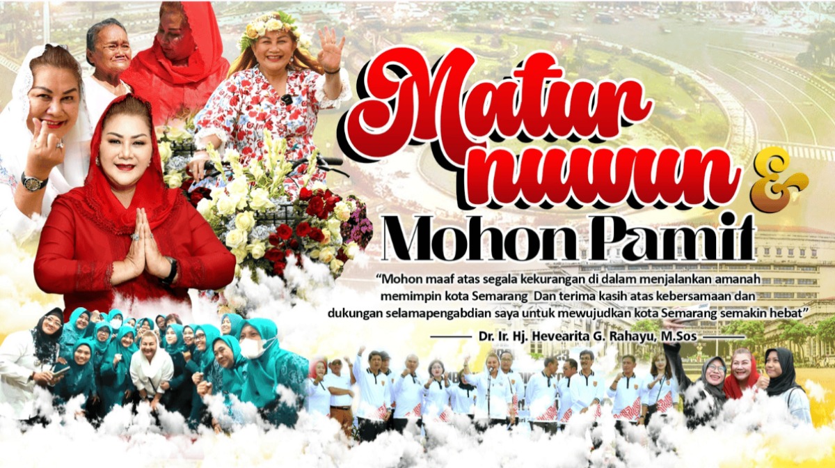 Terima Kasih, Ibu Hevearita Gunaryanti Rahayu, atas Dedikasi untuk Kota Semarang